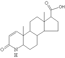 3-酮-4-氮雜-5α-雄烷-17β-羧酸-1-烯(F10酸)